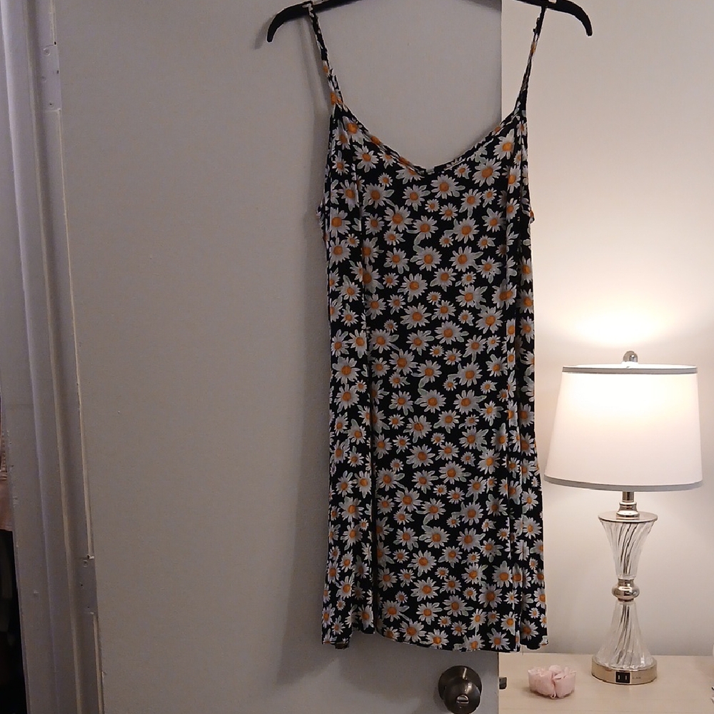 Primark Black Floral Dress